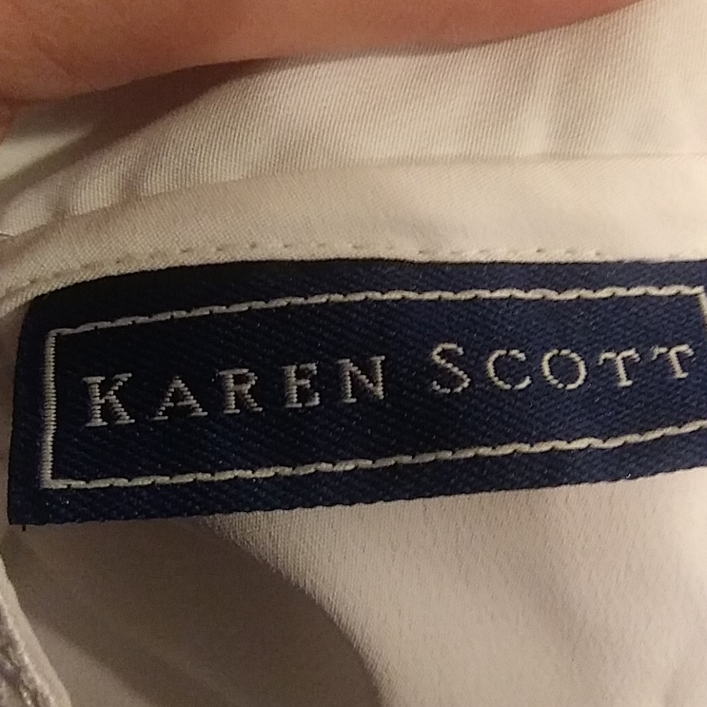 White button down 16